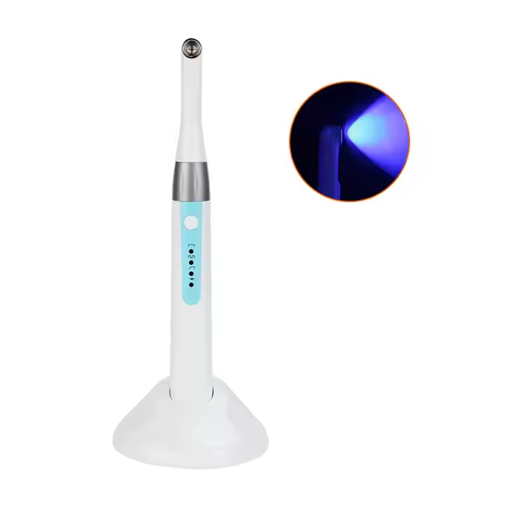 255-Dental Cordless 5W LED Curing Light Cure Lamp Wireless 1500mwcm2 Blue Light with Whitening Tip Elect.jpg